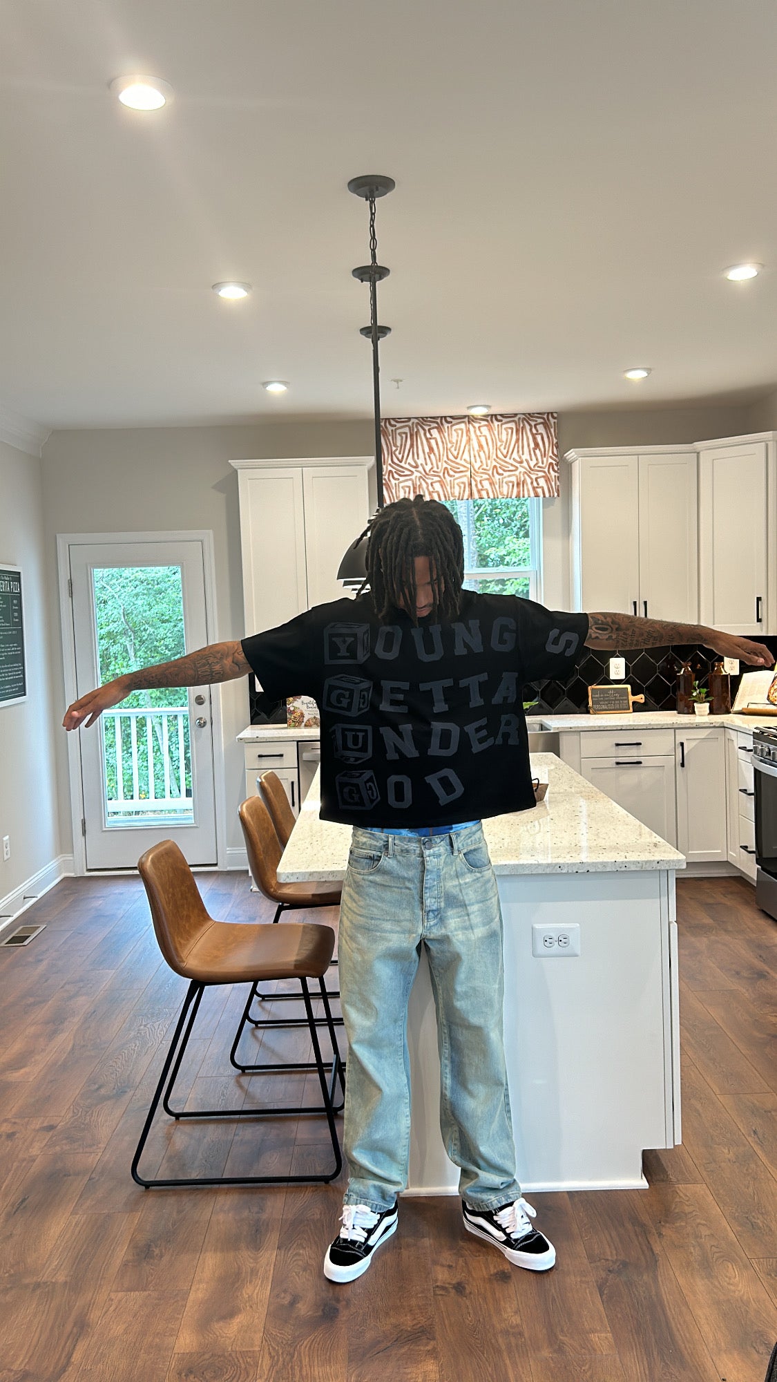 YGUG Block tee